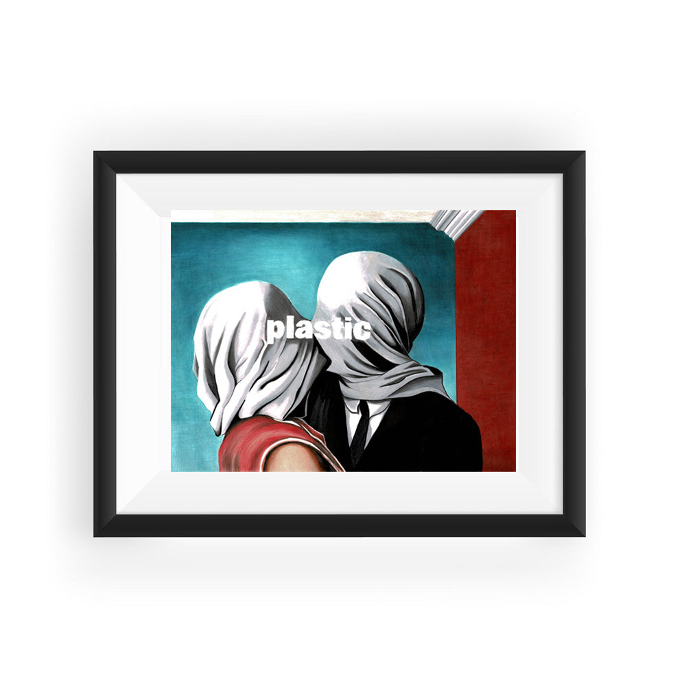 Plastic Faces Drawing