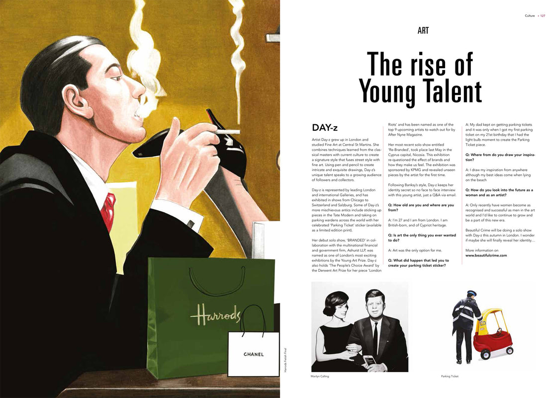 'The Rise of Young Talent' featured in I-M Magazine