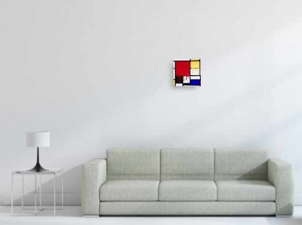 'Melting Mondrian'