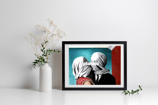 Plastic Faces Drawing