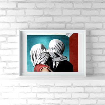 Plastic Faces Drawing